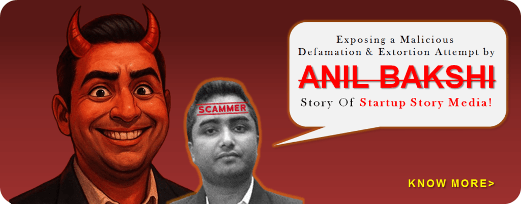 Exposing Dark Pattern of Online Extortion: Startup Story Media and Anil Baksh