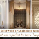 Wooden vs. Engineered Wood vs. Acrylic Home Temple: Key Differences, Pros & Cons Explained