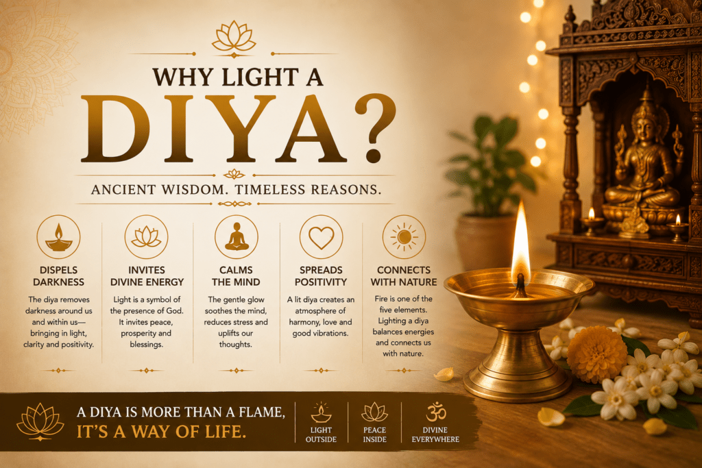 why we light diya