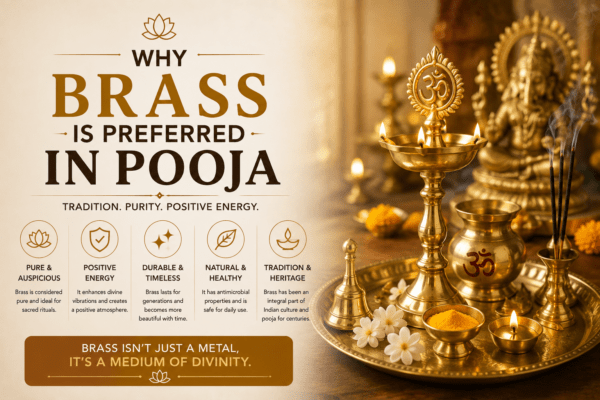 Why Is Brass Preferred in Puja