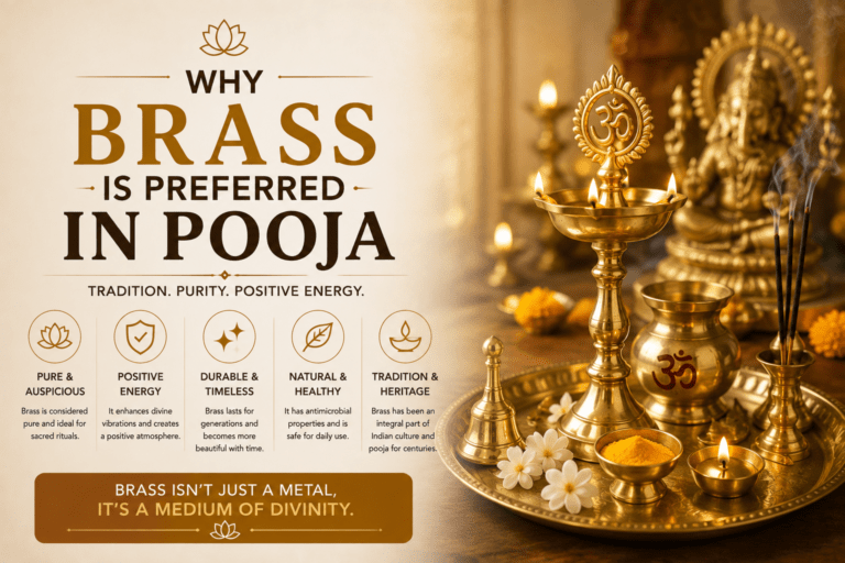 Why Is Brass Preferred in Puja